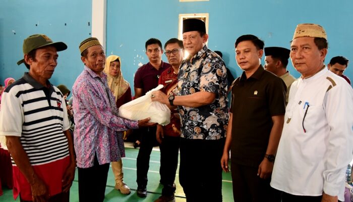 255 KPM di Boliyohuto Terima Pangan Pemprov Gorontalo